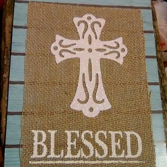 Blessed Wall Hanger Sign - Picture 4 of 5